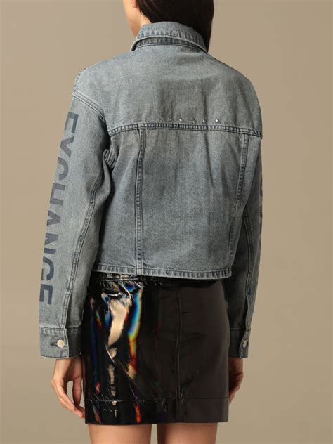 armani women's denim jackets.